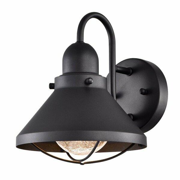 Sunpark Outdoor LED Wall Light Fixture, Black Finish 3-7005D-05-E26 (No Bulb)